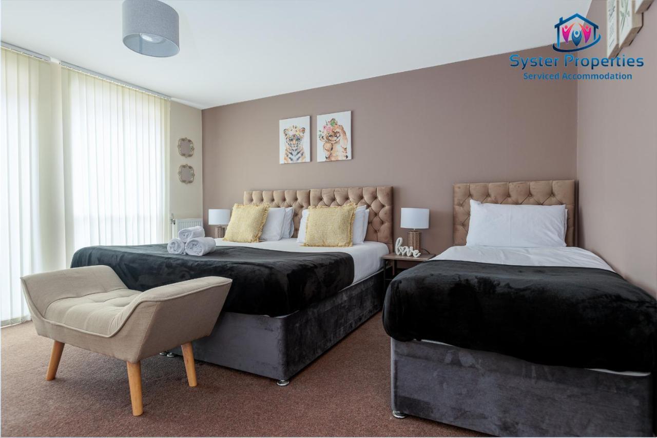 Syster Properties Serviced Accommodation Leicester 5 Bedroom House Glen View Exterior photo