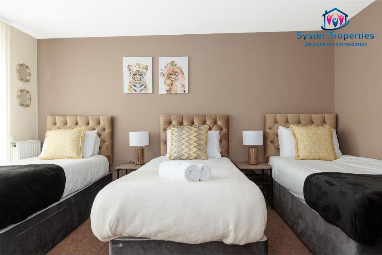Syster Properties Serviced Accommodation Leicester 5 Bedroom House Glen View Exterior photo